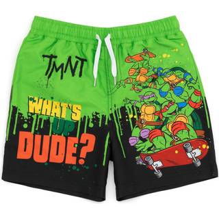 Vanilla Underground Vanilla Underground Green Boys Teenage Mutant Ninja Turtles Licencing Swim Shorts
