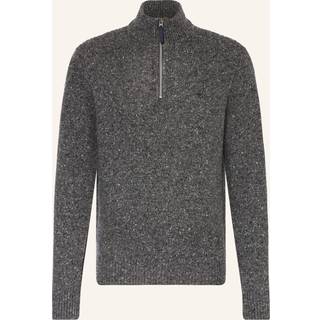 Fynch-Hatton Herren Troyer grau unifarben