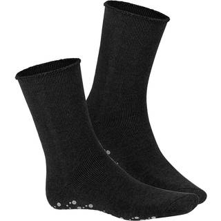 Hudson Herren Socken grau Mikrofaser/Funktion unifarben