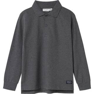 Name It Dark Grey Melange Poloshirt