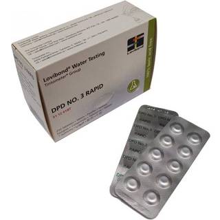 DPD nr.3 Rapid, Total klor (til håndryster) - 250 Tabletter