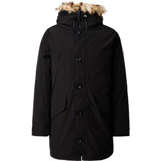 Polo Ralph Laurentil mænd. 710940235001 Dunparka med imiteret pelskant, sort (XL), Casual, Polyester