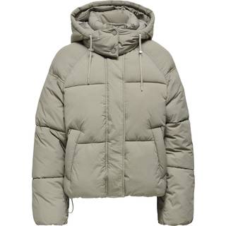 Only - Grøn - Onlhope Short Puffer Jacket Cc Otw - Large