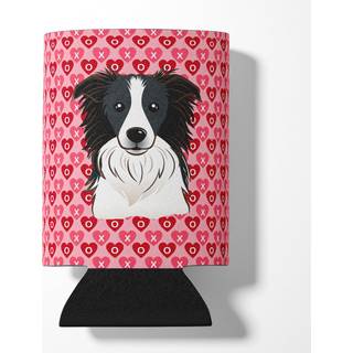 """" Caroline's Treasures Border Collie Hearts kan eller flaske hugger multicolor """"