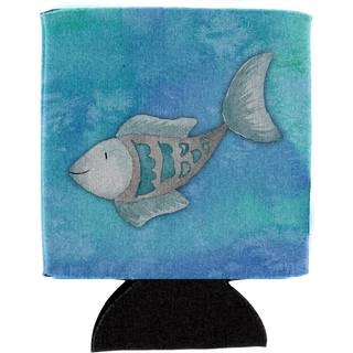 """" Caroline's Treasures Blue Fish Watercolor Decorative kan hugger flerfarvet """"