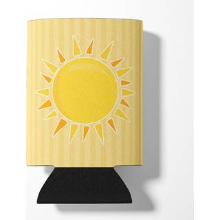 """" Caroline's Treasures Sunshine Sun on Stripes Can eller Bottle Hugger kan hugger flerfarvet """"