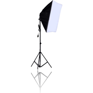 Softbox Stativ og Pære Set