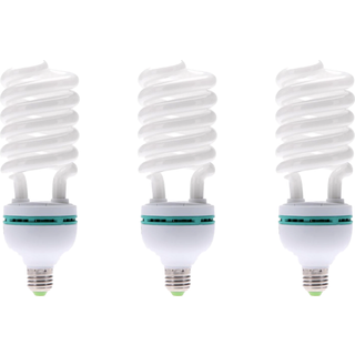 Fotostudiopærer 135W 5500K E27 - 3 stk