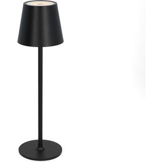 Nedis genopladelig LED-bordlampe til udendørs brug - sort