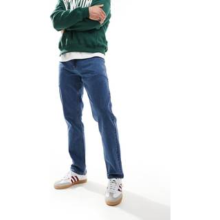 Farah Elm Mid Wash Slim Fit Jeans Blue