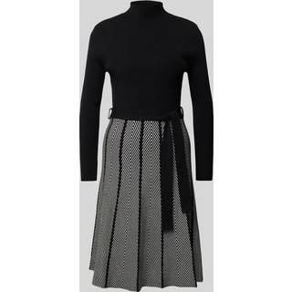 Apricot Apricot Chevron Nederdel med bindebånd i taljen Strikkjole - EU 44 (UK 16)