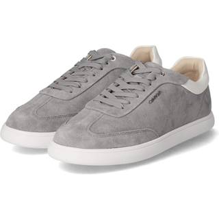 Suede Low Profile Trainers - Grey - EU 39