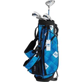 Taylormade Team Junior Junior Golfsæt - Blue/White - Venstre - FW, 7, W, Putter - Taylormade Team Junior Junior Grafit