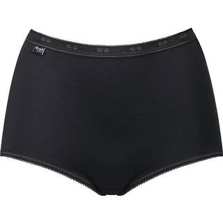 Sloggi dame 3-pak maxi str. 44 - sort (På lager i varehus)