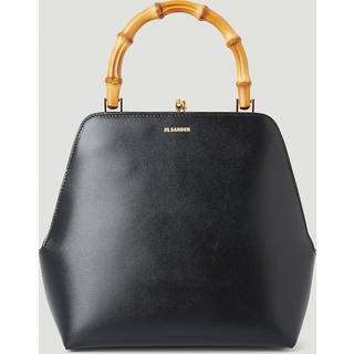 Jil Sander Goji Bamboo Small Handbag - Frau Handtaschen Black One Size