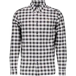 Fred Perry Herren Hemd schwarz kariert
