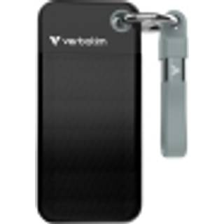 Verbatim Pocket SSD USB 3.2 Gen 2 2TB Black/Grey