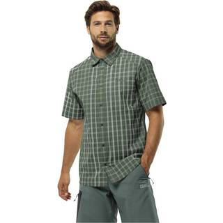 Jack Wolfskin Norbo S/S Shirt Skjorte Herrer størrelse XXL farve olivengrøn/grøn