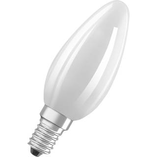 LEDVANCE LED Cl. B Kerte 2,2W=40W mat 2700K E14 - Energiklasse A