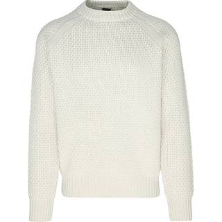 BOSS Armstrong Wool Knit Jumper Beige