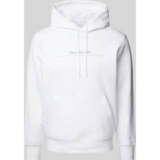 Calvin Klein White Cotton Men Sweater