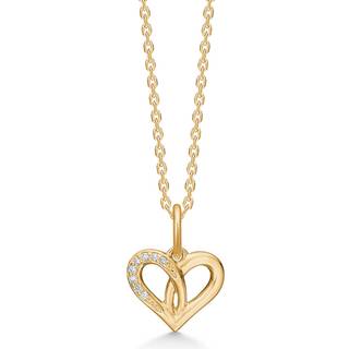 Mads Z Hjerte Vedhæng 14 kt. Guld 0,024 ct. 1521047 - Dame - Gold