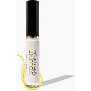 Bask & Lather Lash Serum med ricinusolie & jojoba -olie til tykkere fyldigere og l?ngere udseende ?jenvipper og ?jenbrynkonditionering og forbedr