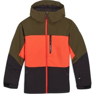 O'Neill Carbonite Snow Kids Jakke - 152 - forest night colour block