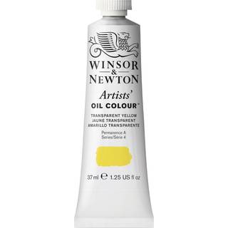 Winsor & Newton Artists' oliefarve 37 ml Transparent Yellow 653