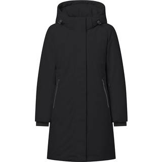 ECOALFtil kvinder. MCWGAJKGLAMO0255W24-319 Sort glamour-frakke (S), Casual, Genanvendt polister, Bæredygtig