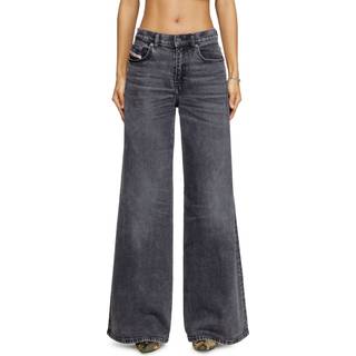 1978 D-Akemi Flare Jeans, Black/Dark Grey, W29/L32