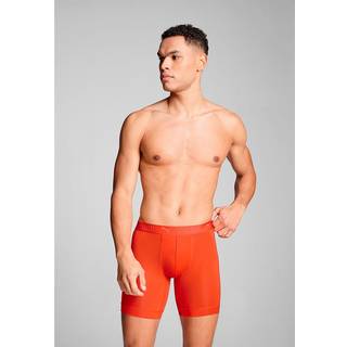 Men's Puma Sport Microfiber Long Boxers (2-Pack), Black, Size 2, Clothing - Black - 2