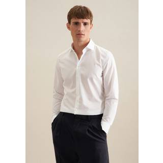 Seidensticker Herren Hemd weiß Slim Fit