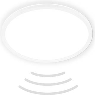 Briloner Loftslampe med sensor Move, Hvid/opal, Stue/spisestue, Plast, Moderne