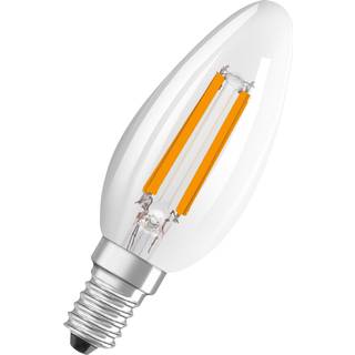 LEDVANCE LED Cl. B Kerte 1,2W=25W klar 2700K E14 - Energiklasse A