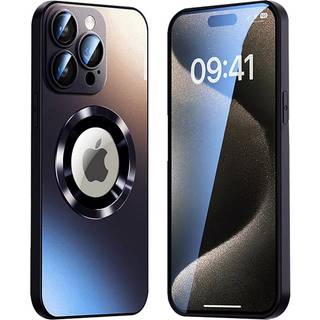 SiGN Magnetisk Cover iPhone 16 Pro med linsebeskyttelse og logovisning - Sort