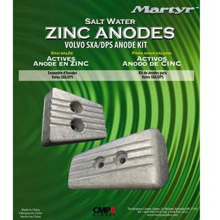 Martyr (Canada Metal Pacific) Volvo Zinc Anode Kit SX-Drive