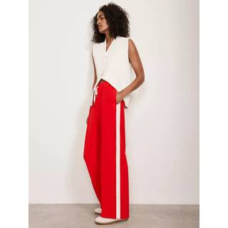 Mint Velvet Mint Velvet Red Side Stripe Trousers