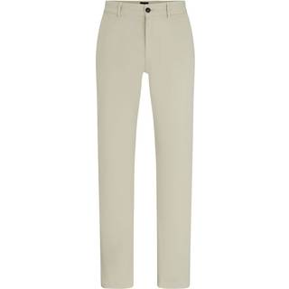 BOSS Chino Slim Trousers Beige