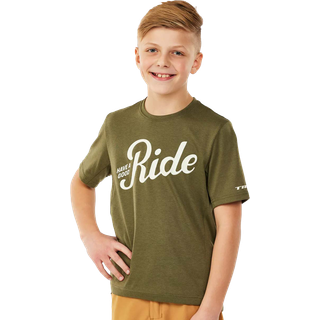 Evoke Youth MTB Tech T-Shirt JR Black Olive (M)