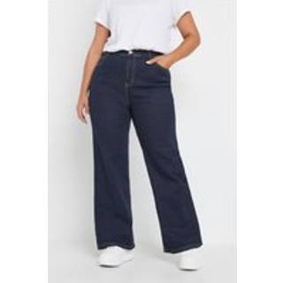 Yours Curve Yours Curve Blue Wide Leg Jeans