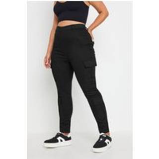 Yours Curve Cargo Pocket Jeans46