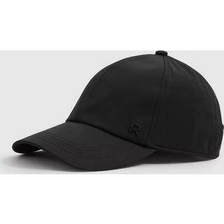 Reiss Reiss Black Nicole Logo-Embroidered Baseball Cap