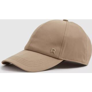 Reiss Reiss Taupe Nicole Logo-Embroidered Baseball Cap