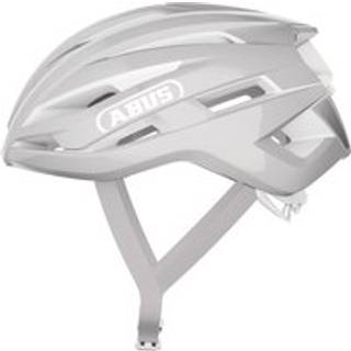 ABUS StormChaser ACE cykelhjelm pure grey  - Hjelmstørrelse 54-58 cm