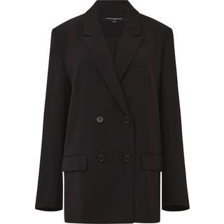 French Connection French Connection Black Double Breasted Harrie Suiting Blazer