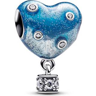 Pandora Charm - Heißluftballon Herz - 793595C01 - blau