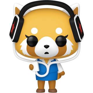 Sanrio POP! Animation Vinyl Figure Aggretsuko w/headphones 9 cm