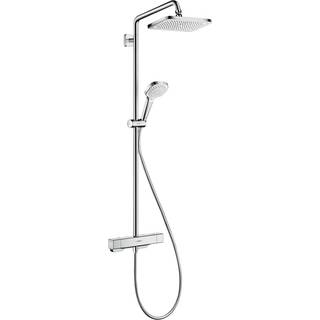hansgrohe Croma E Showerpipe 280 1jet EcoSmart med termostat - krom