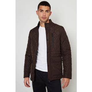 Threadbare Threadbare Chocolate Brown Long Sleeve Textured Knitted Jackets